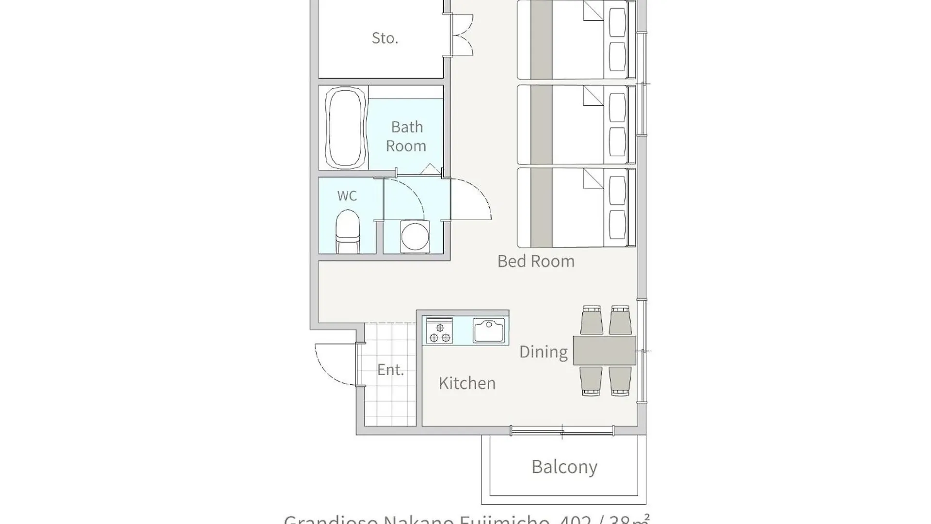 Green House Nakano Fujimicho - Vacation Stay 65988V Tokyo Apartment